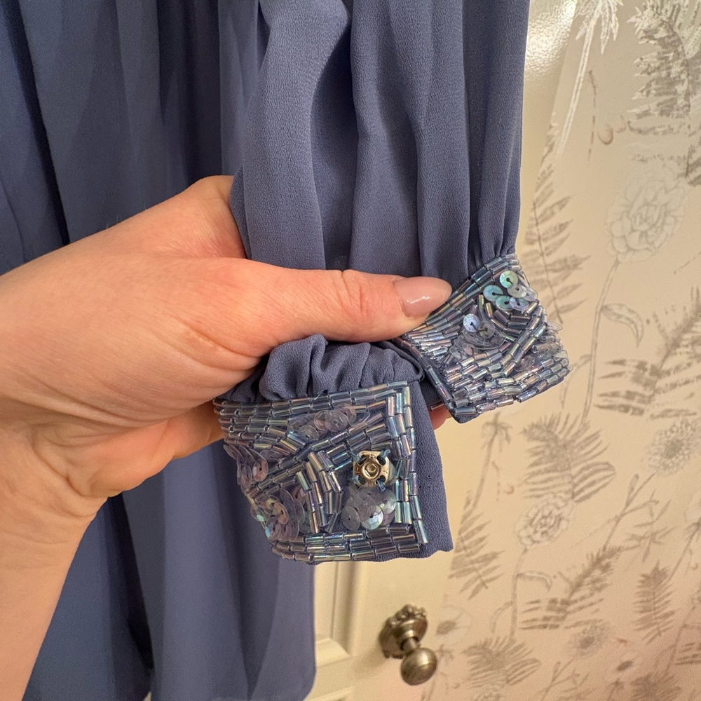 Jack Bryan Vintage Blue Dress - Picture 4 of 6